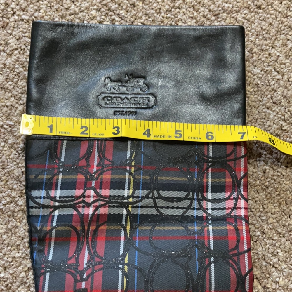 Coach Tartan Chrissi Boots - Picture 11 of 12